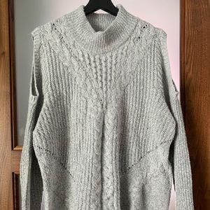 Open Shoulder Sweater